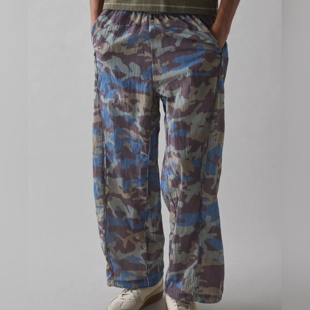 Puma CLRT Camo Pattern Ripstop Pant, Color Raisin, Retail $125.00 USD